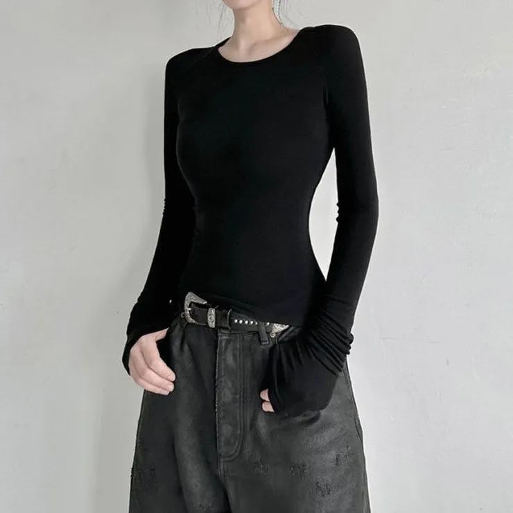 Angel Back Mesh Top