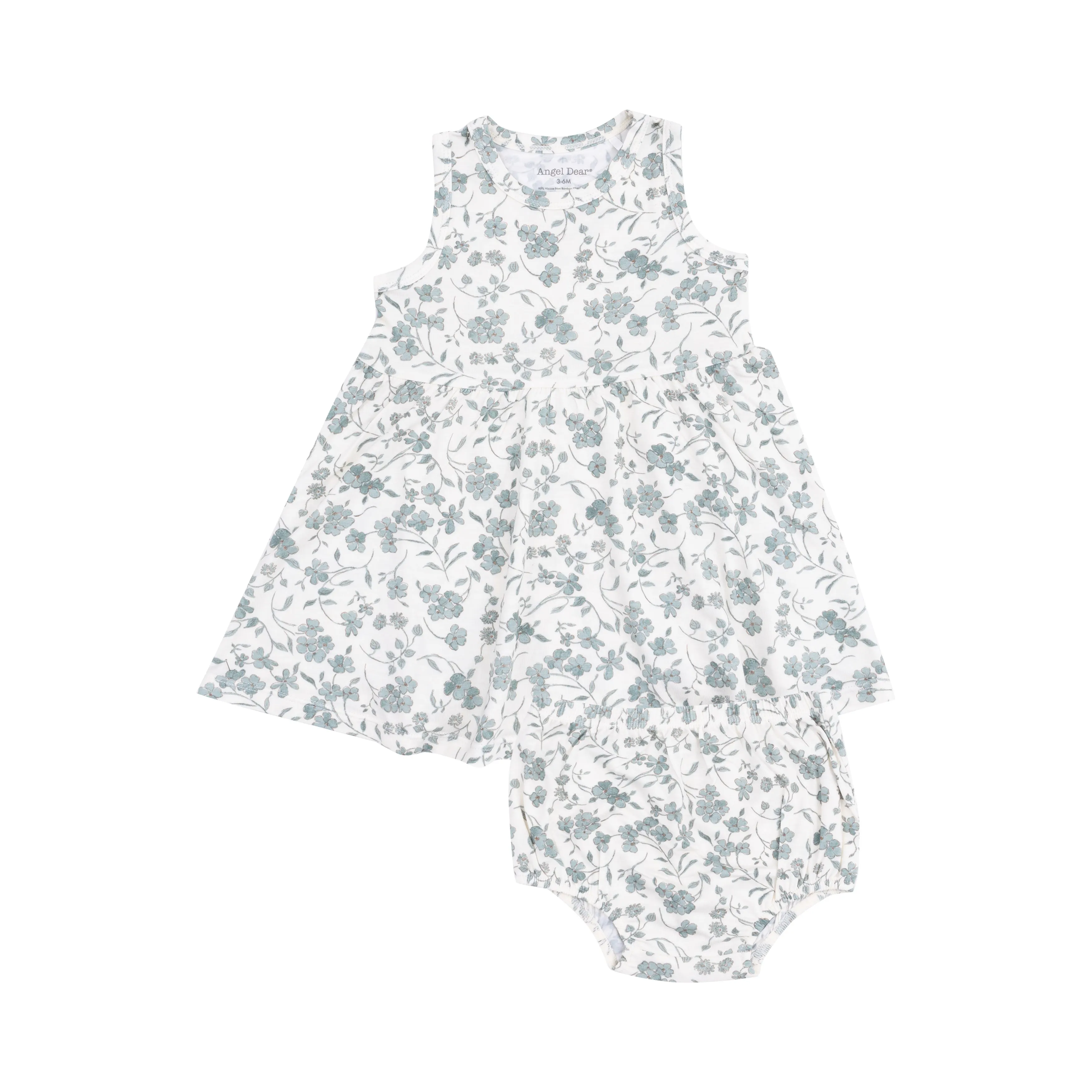 Baby's Breath Floral Tank Dress