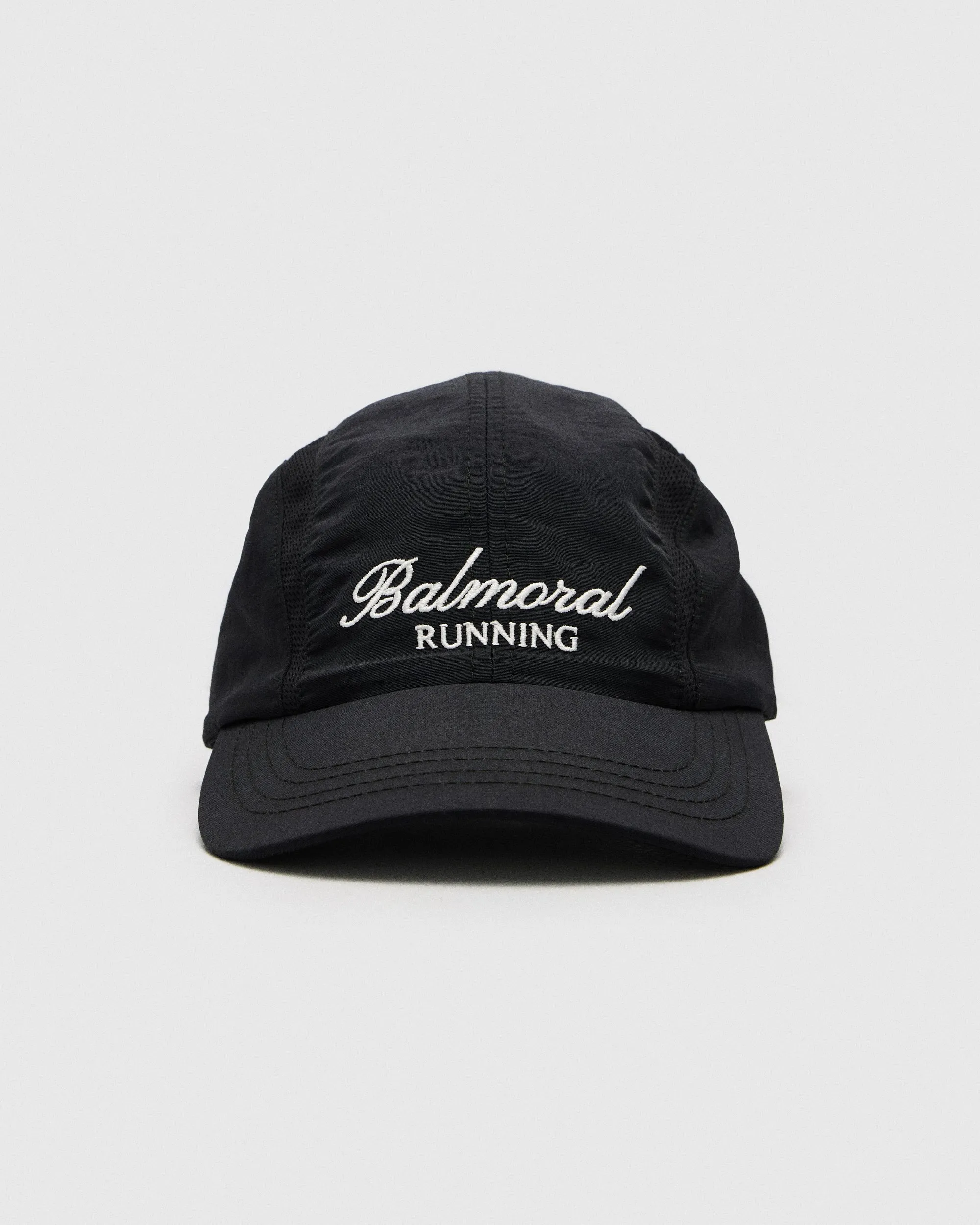 Belmore 4-Panel Hat - Black / Light Grey