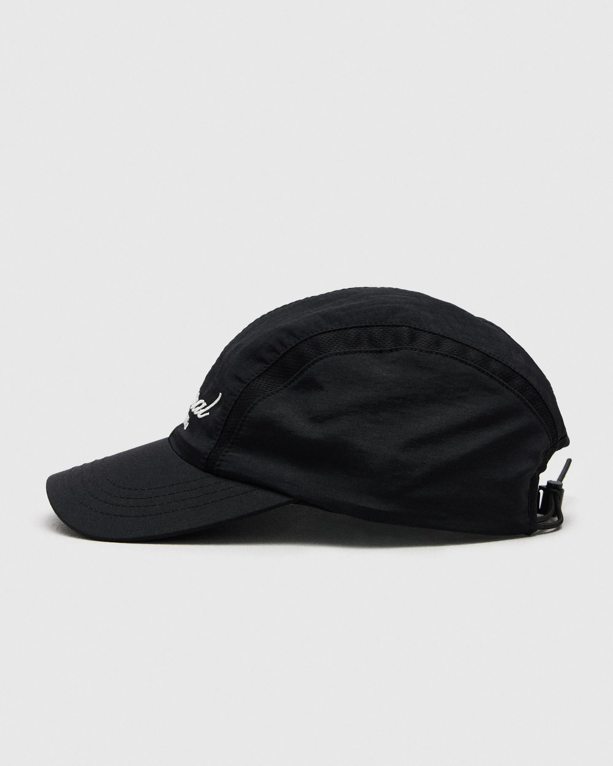 Belmore 4-Panel Hat - Black / Light Grey