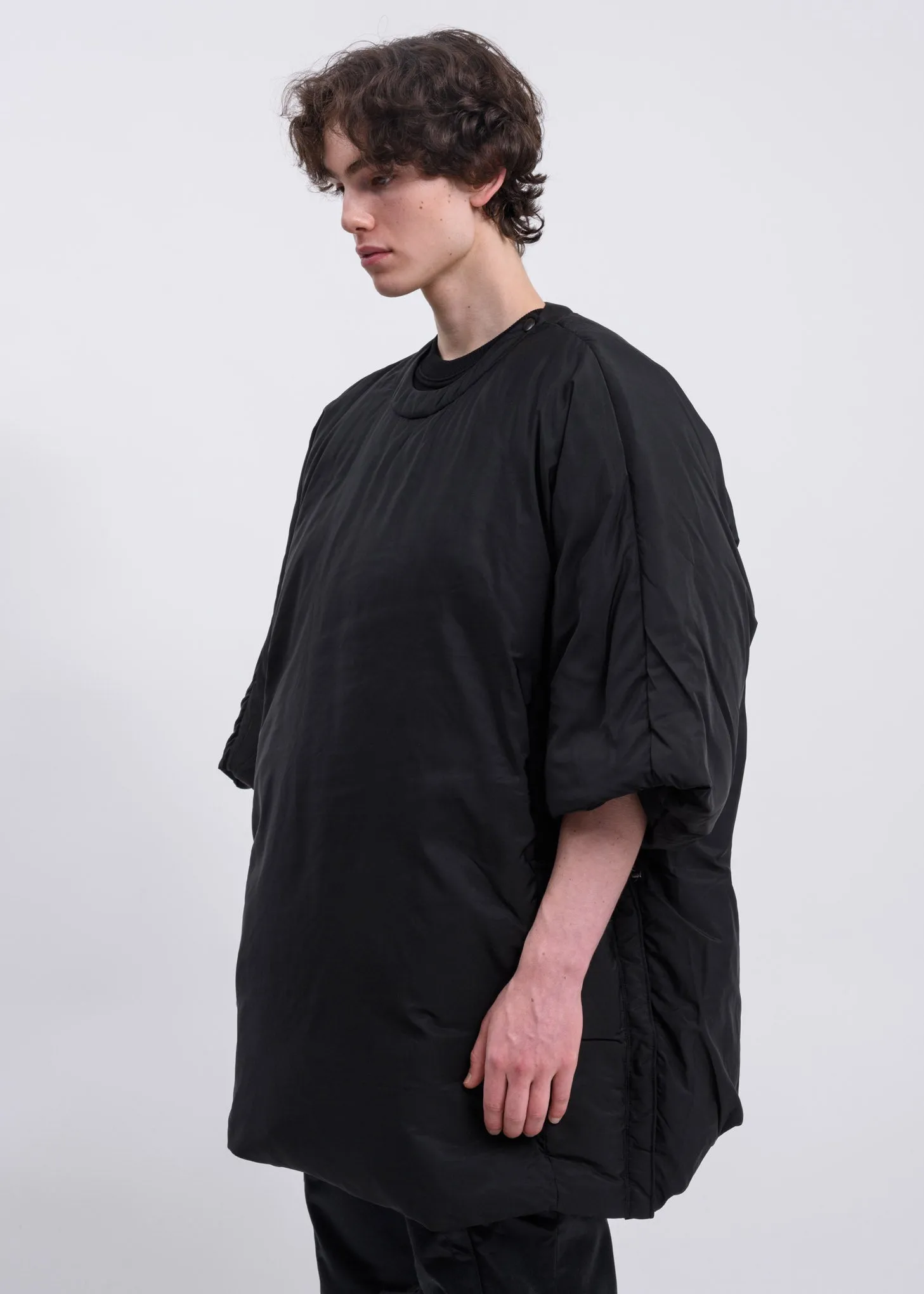 Black Windbreaker T-Shirt