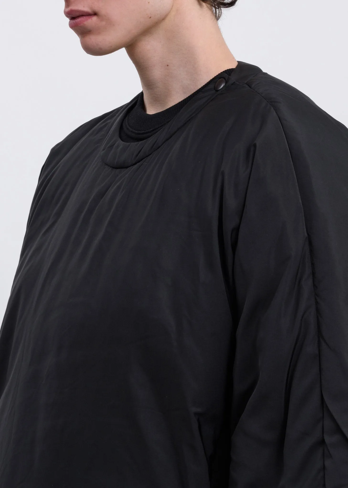 Black Windbreaker T-Shirt