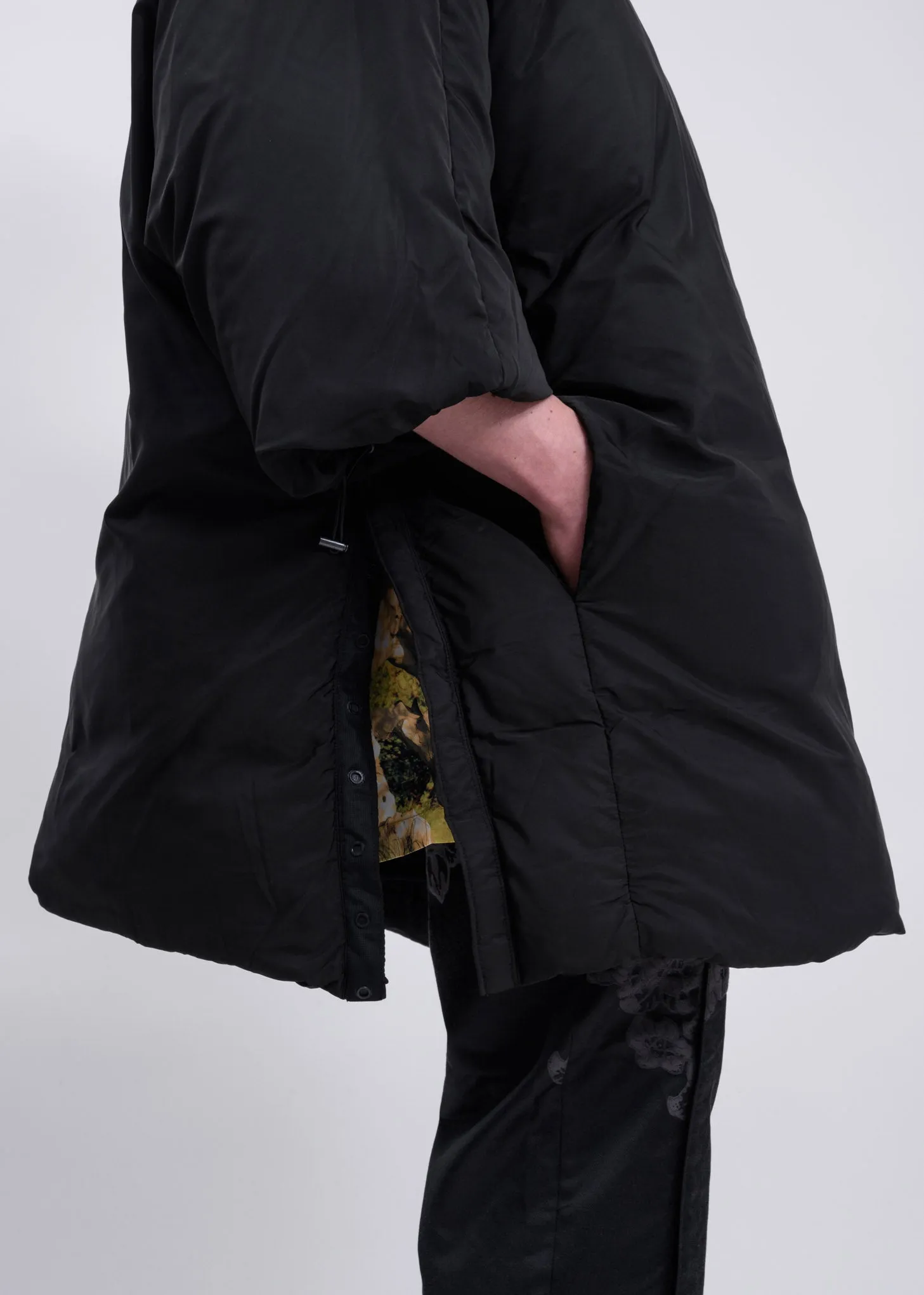 Black Windbreaker T-Shirt