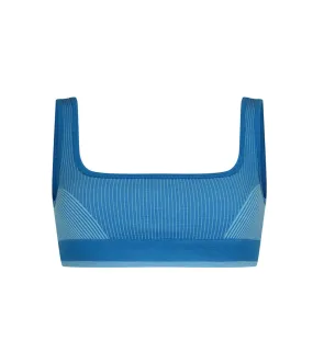 Classic Wool Bralet in Ultramarine