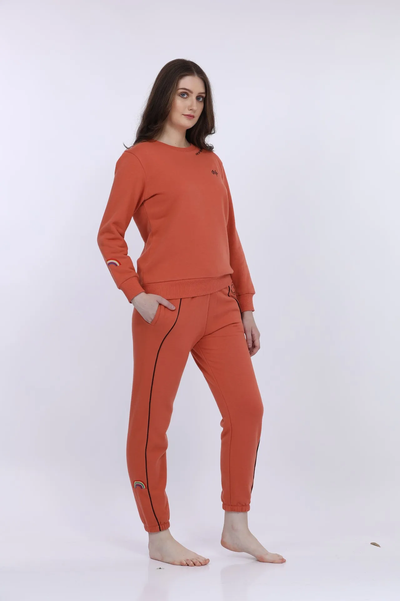 Fleece Red ETR Sweat Shirt