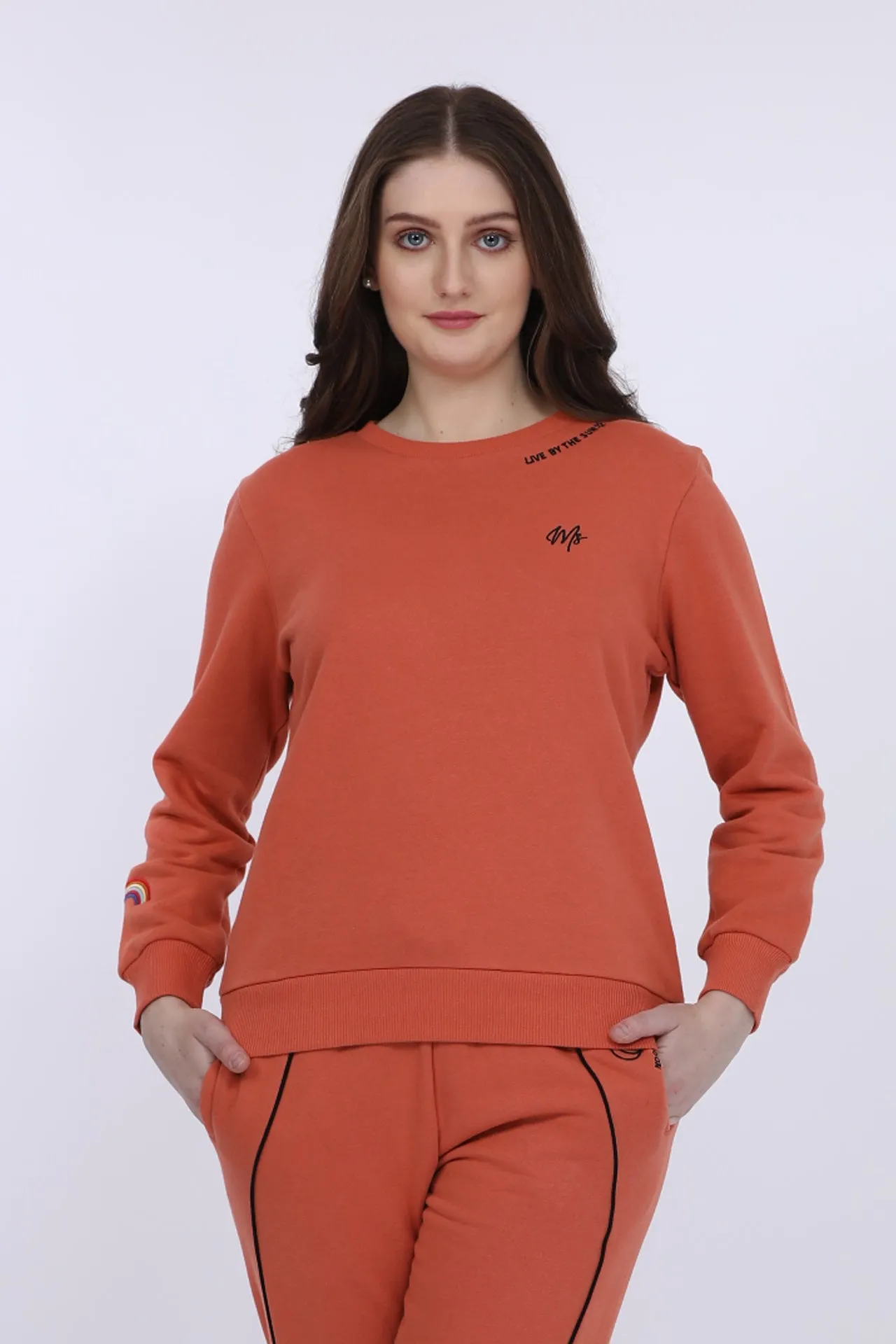 Fleece Red ETR Sweat Shirt