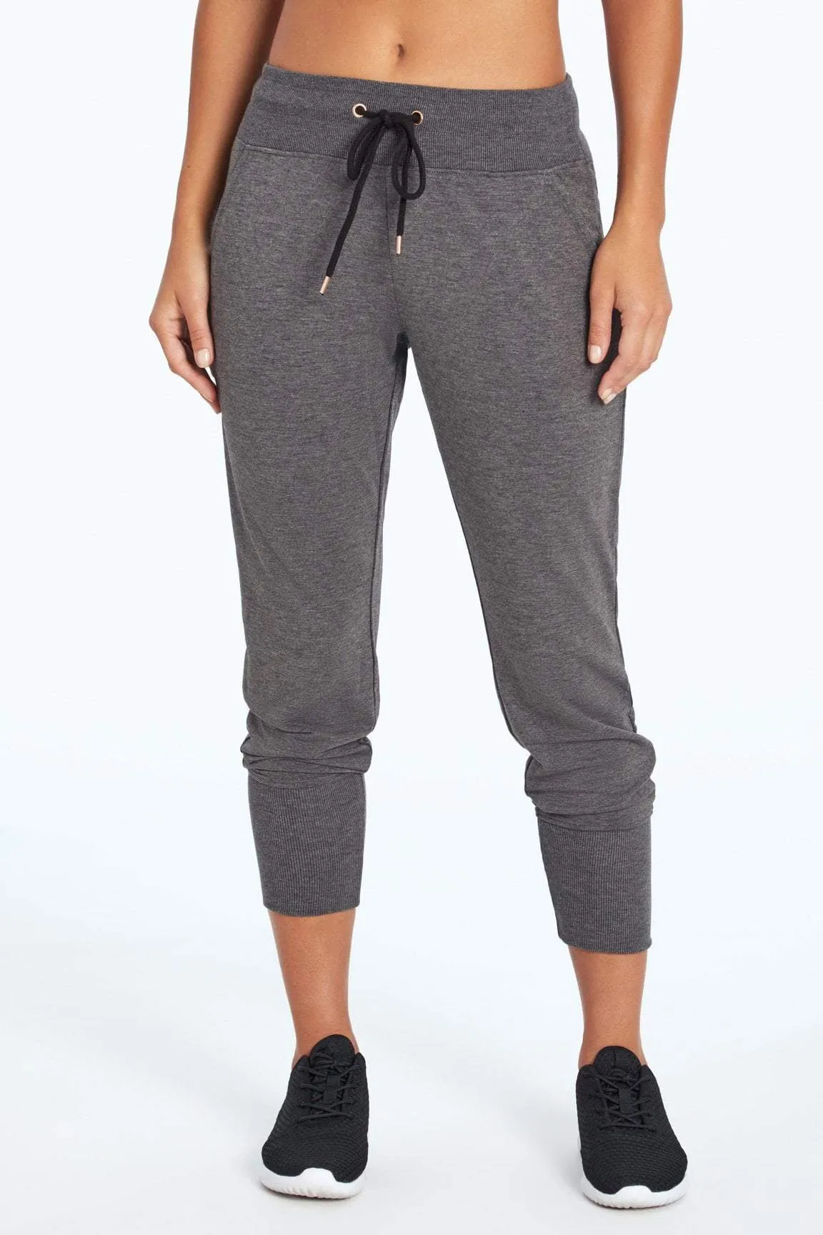Grace Lounge Pant (H. Black)