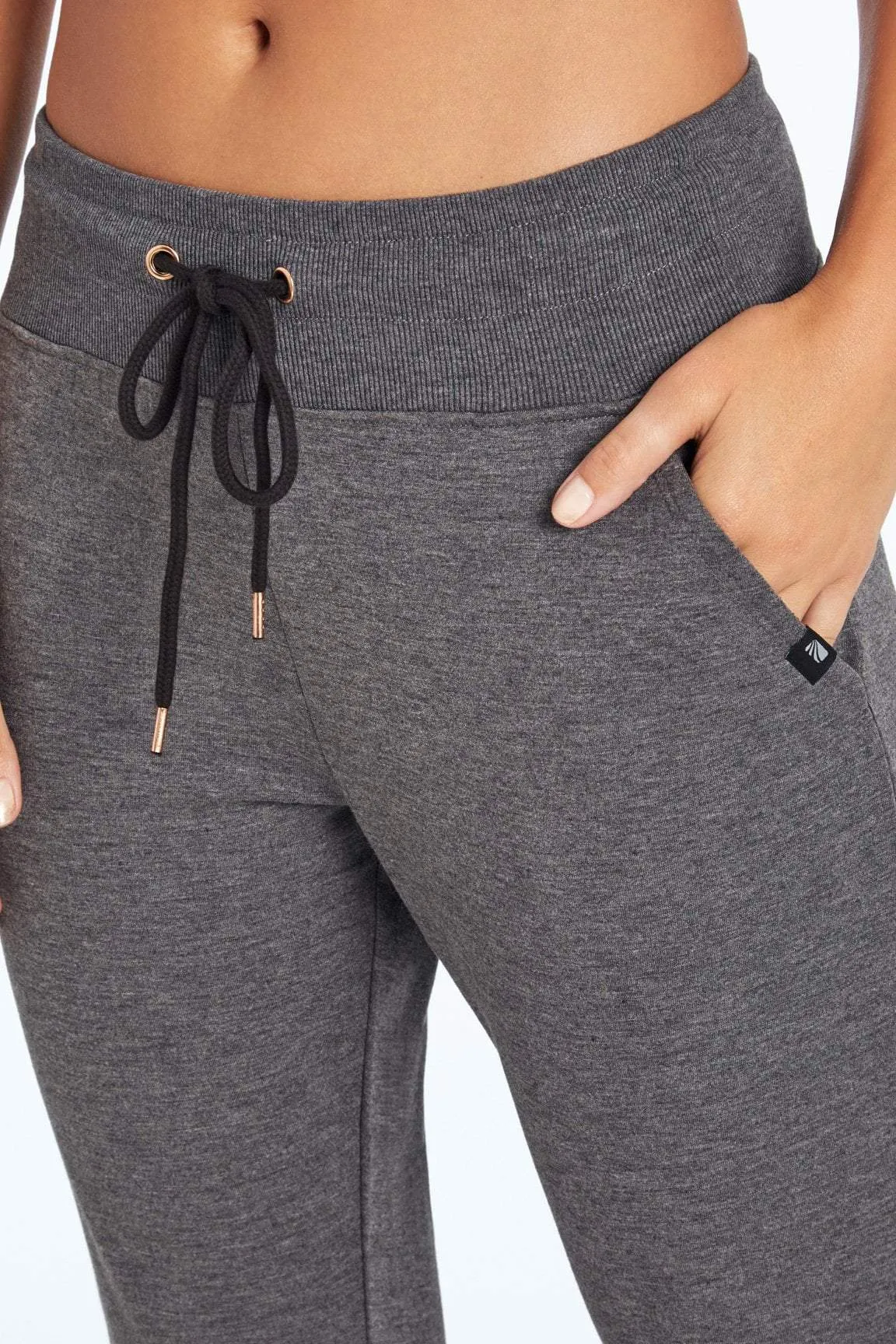 Grace Lounge Pant (H. Black)