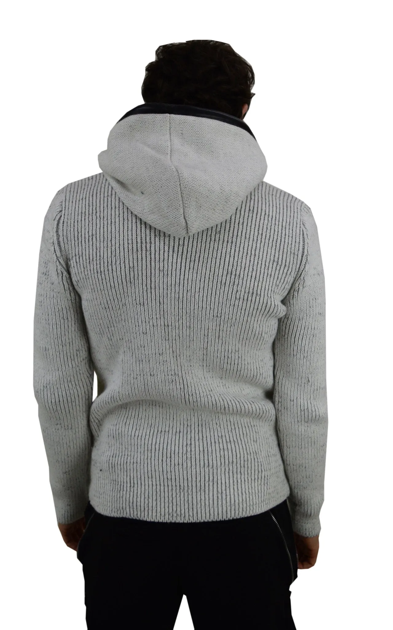 Long Sleeve Zipped Hoody Jumper