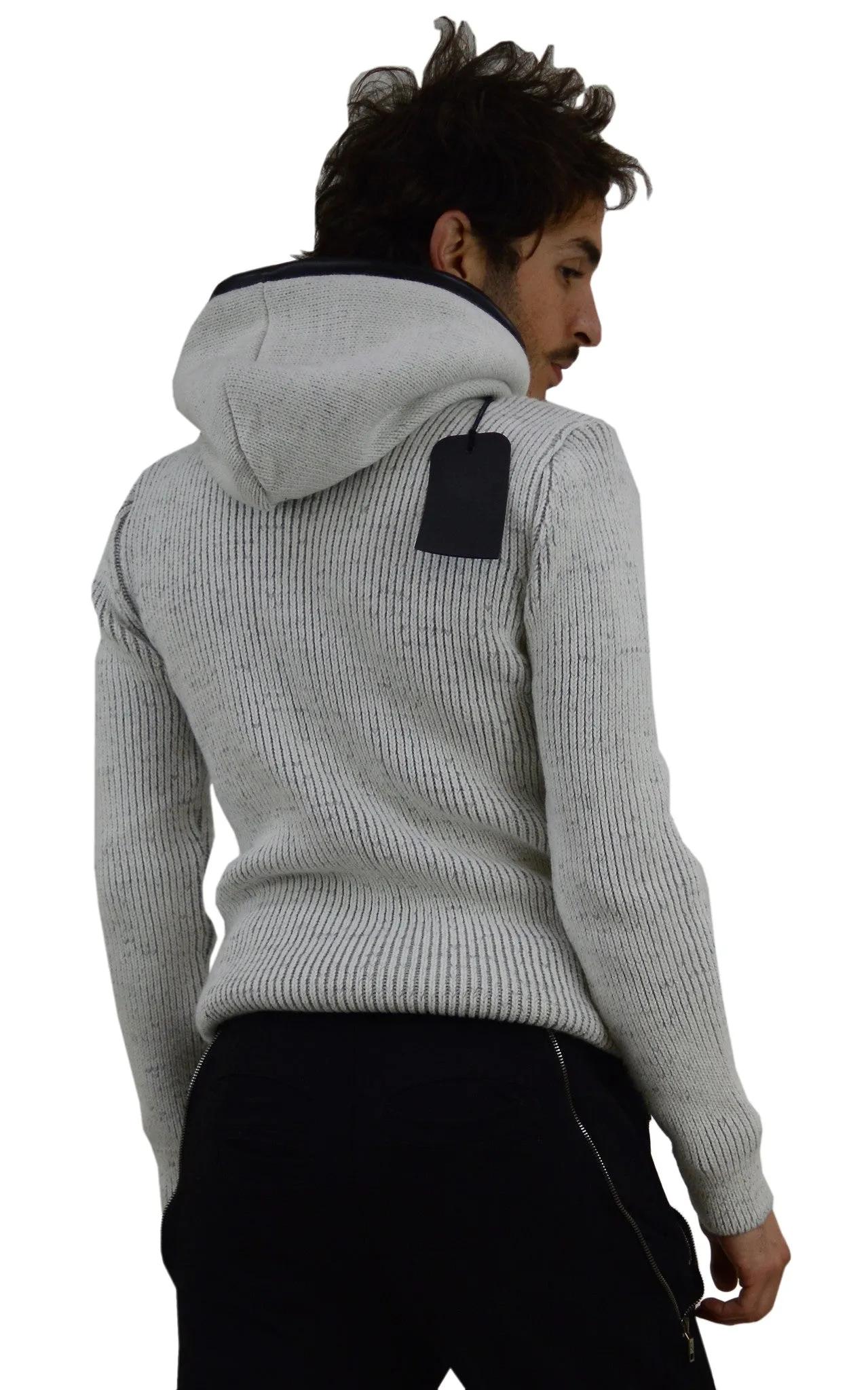 Long Sleeve Zipped Hoody Jumper
