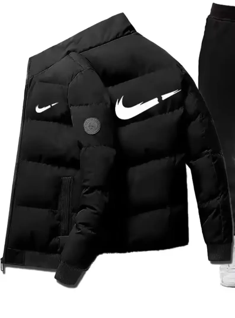 Men's Sportswear Letter Printed Jacket and Pants S89016701 XL