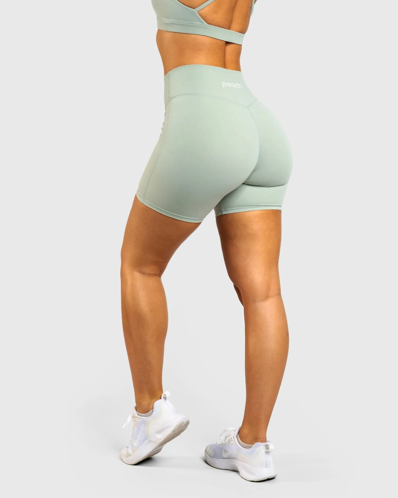 Mint Green Core Shorts