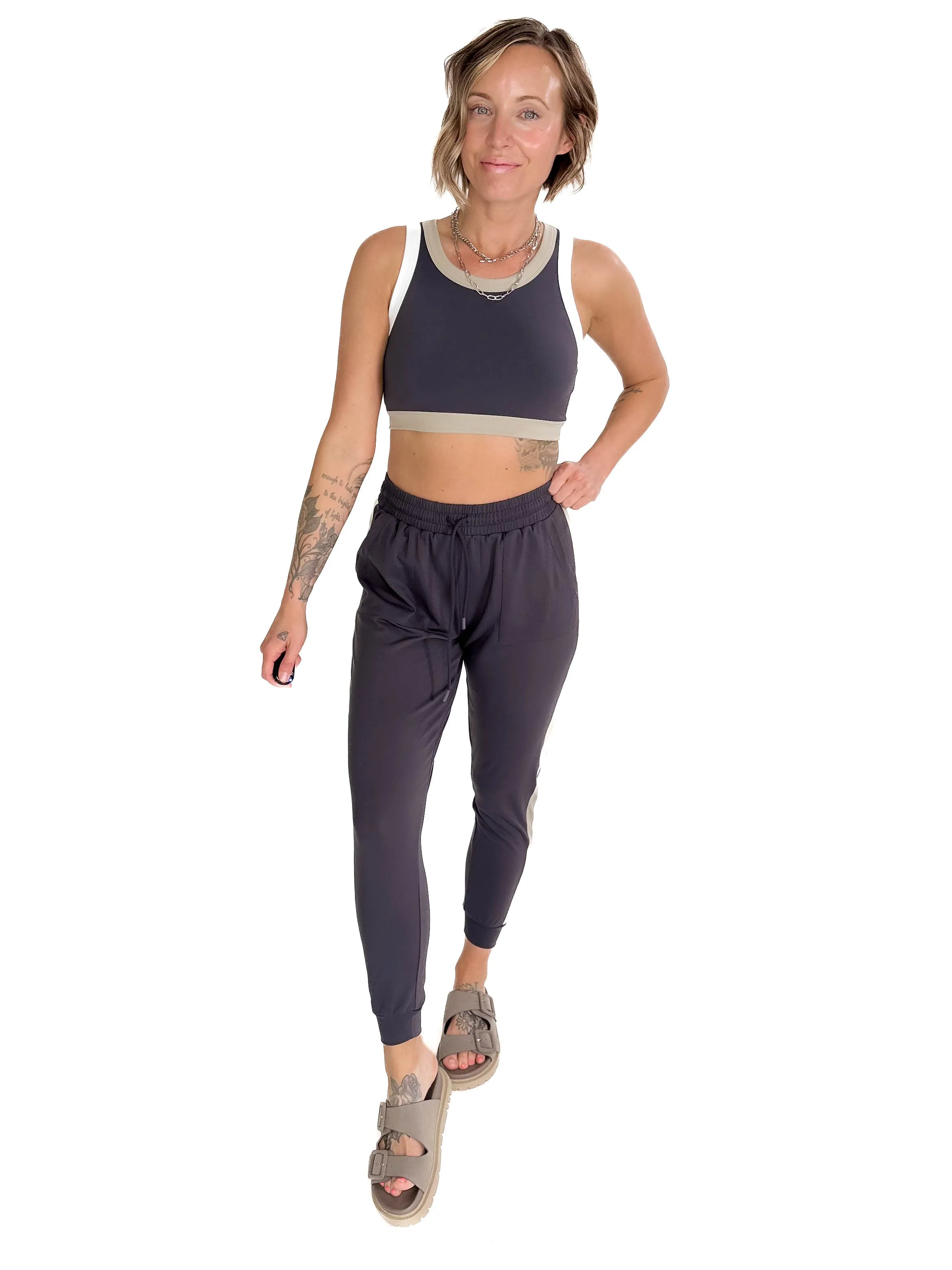 MONO B Diana Power Play Active Set- GREY