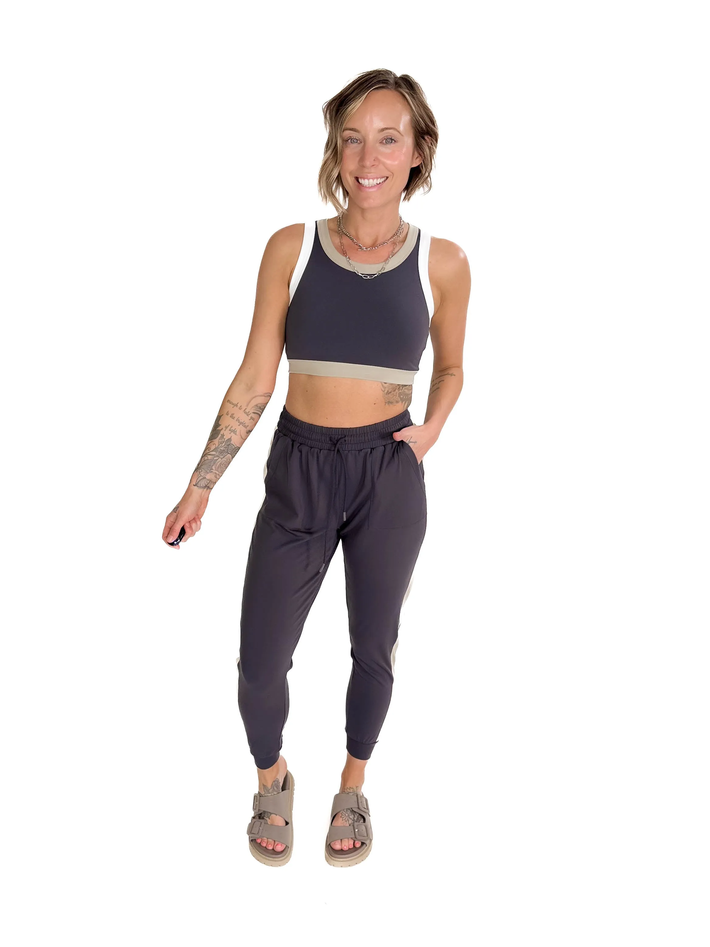 MONO B Diana Power Play Active Set- GREY