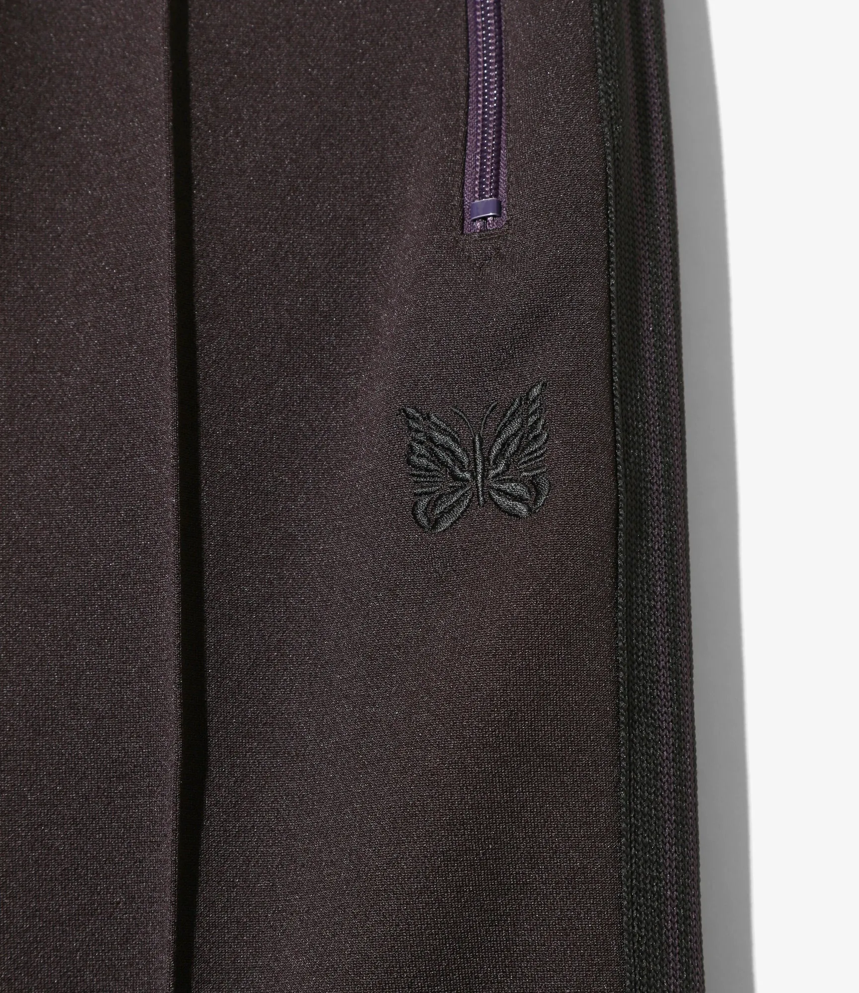 Narrow Track Pant - Dk. Purple - Poly Smooth