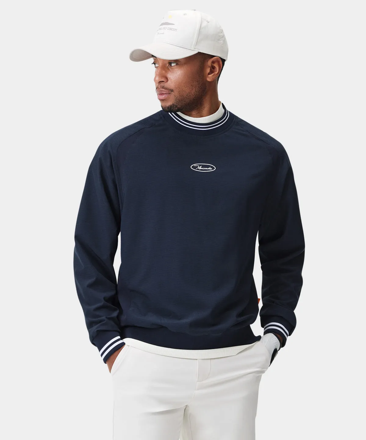 Navy TX Links Windbreaker