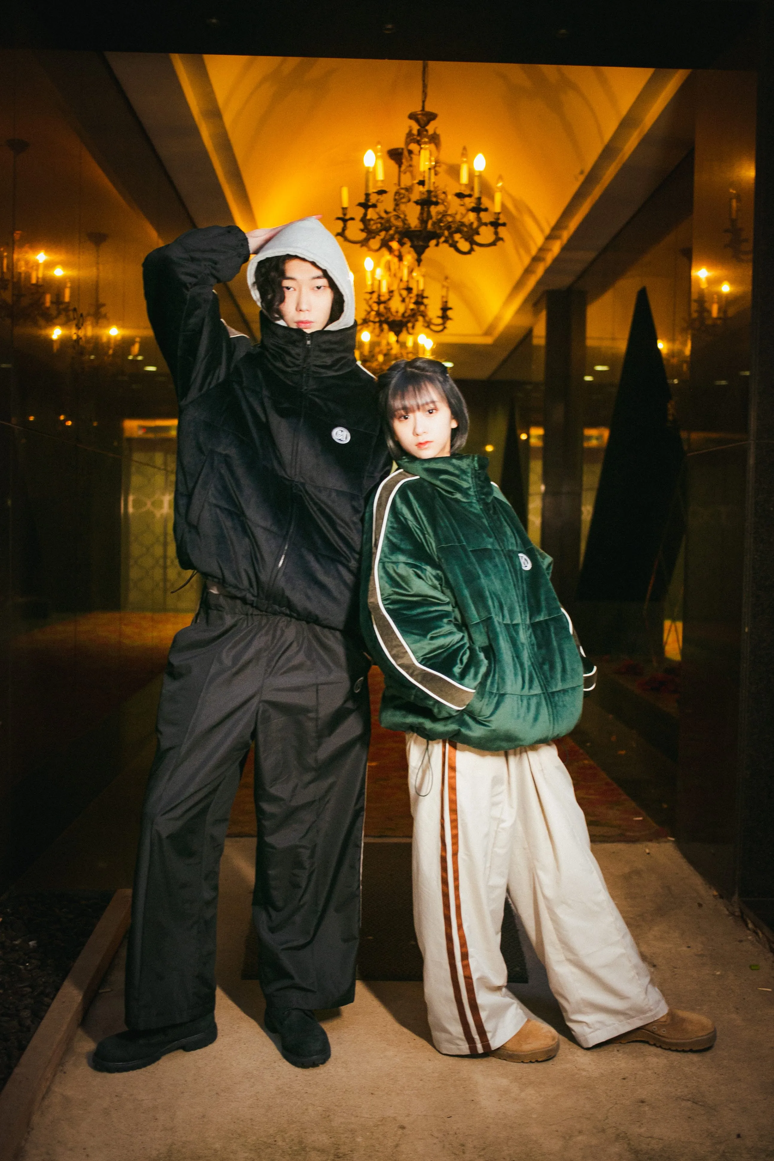 Nylon Track Pants