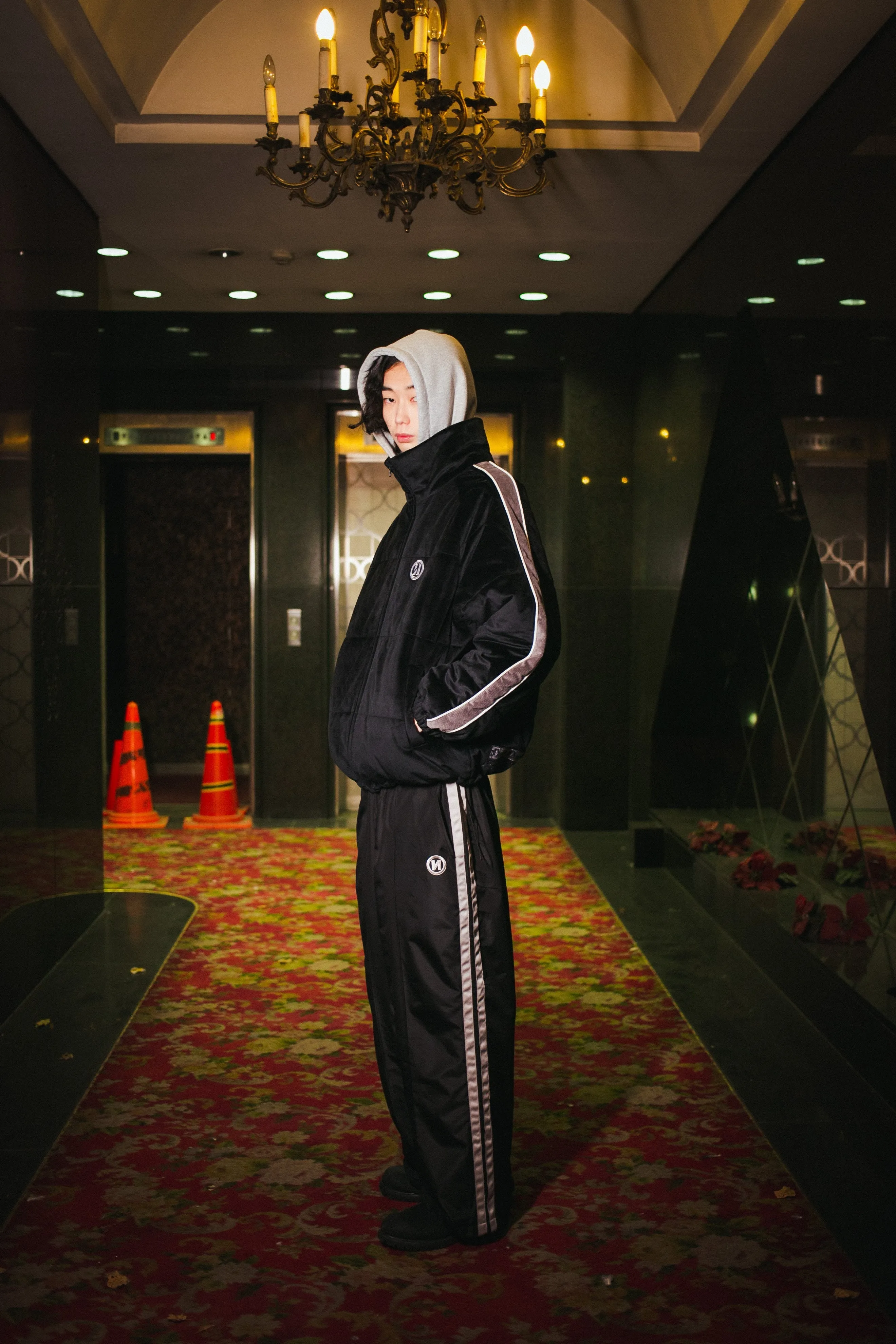 Nylon Track Pants