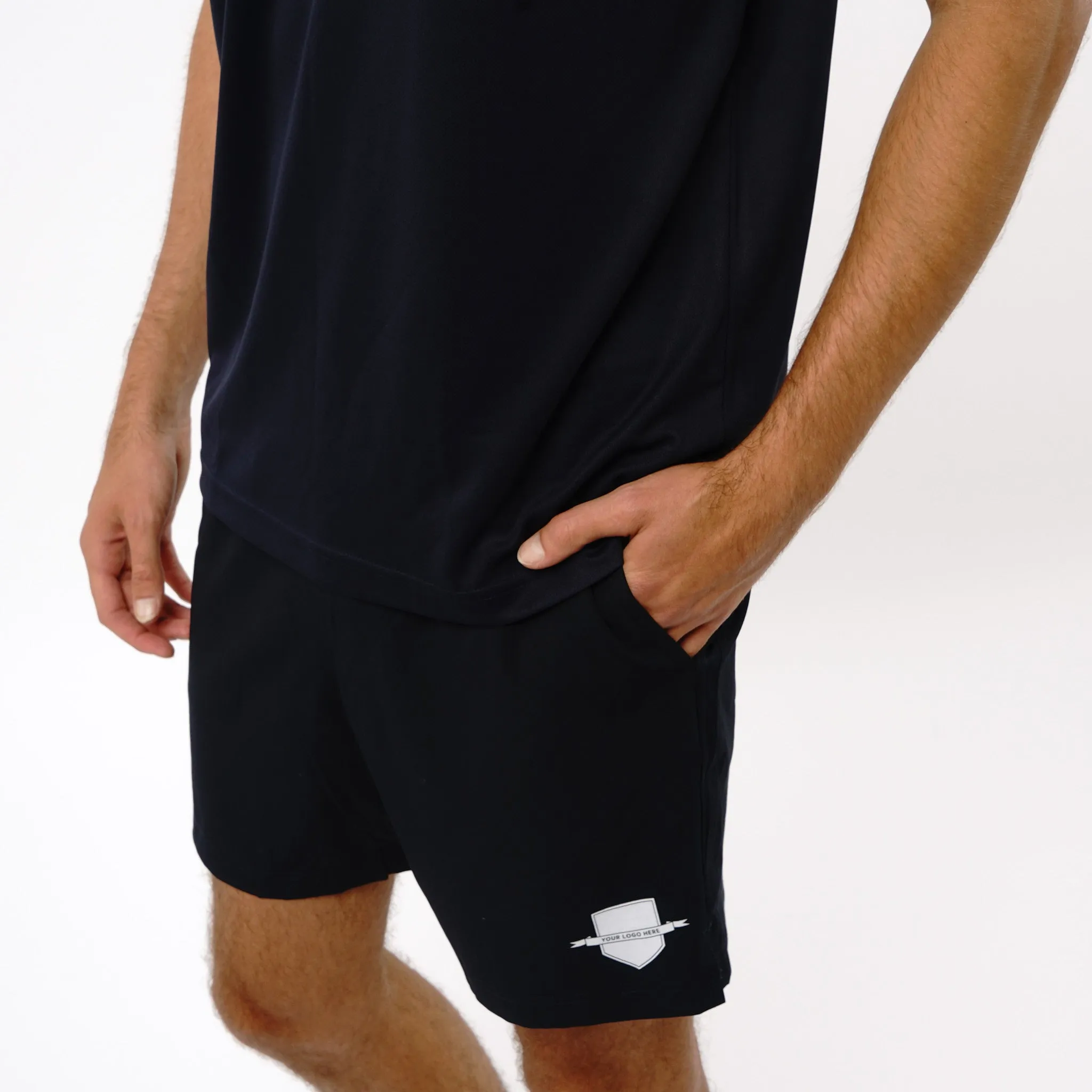 Omnitau Men's Core Multisport Playing Shorts - Navy