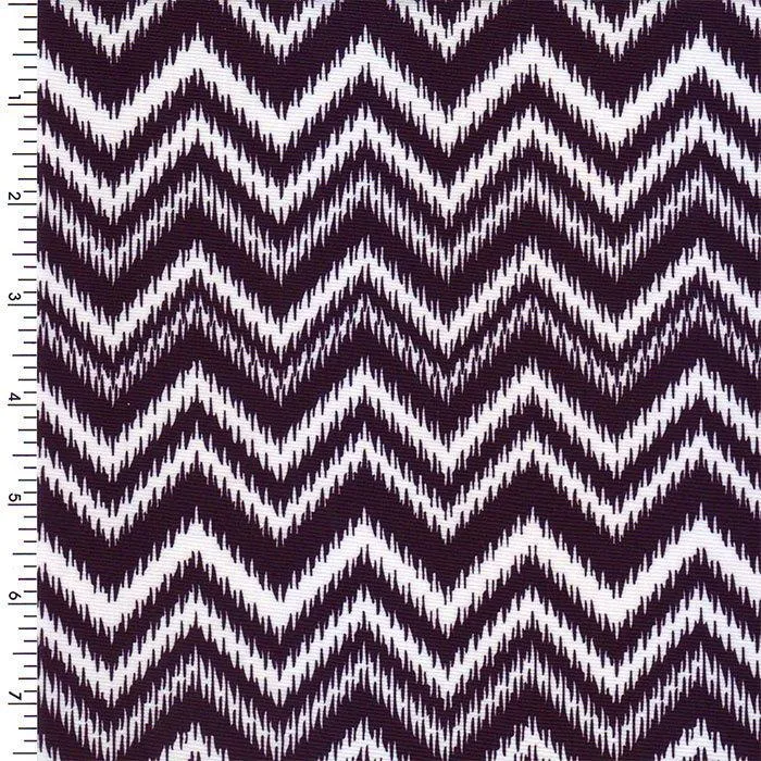 P-SPT10-07 | chevron, Printed Spandex Printed Spandex