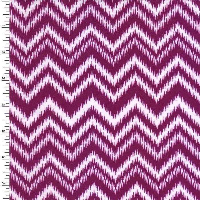 P-SPT10-07 | chevron, Printed Spandex Printed Spandex