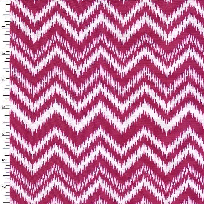 P-SPT10-07 | chevron, Printed Spandex Printed Spandex