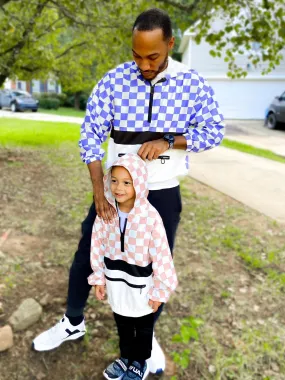 PREORDER: Cody Checkered Windbreaker In Youth Sizing