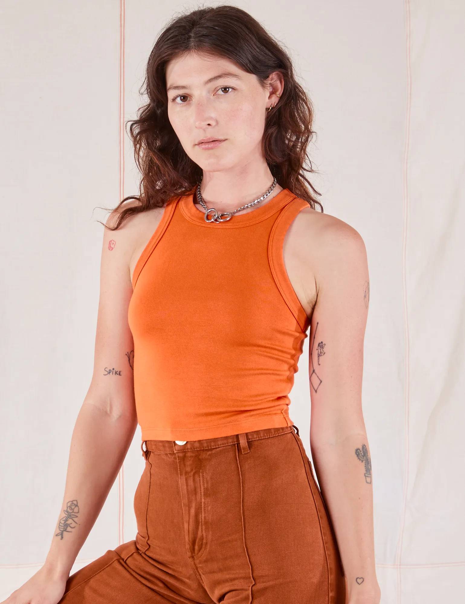 Racerback Tank - Construction Orange