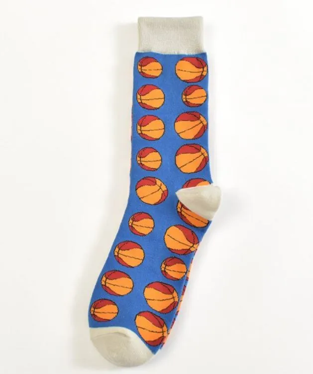 SF566 Blue Basketball Socks