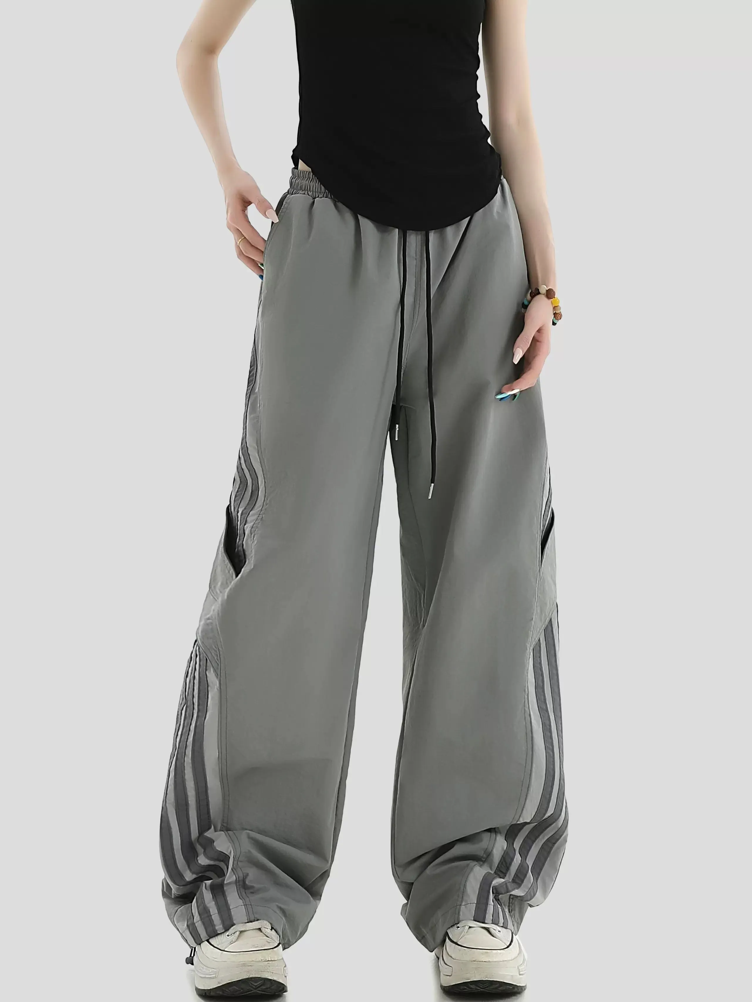 Striped Side Track Pants