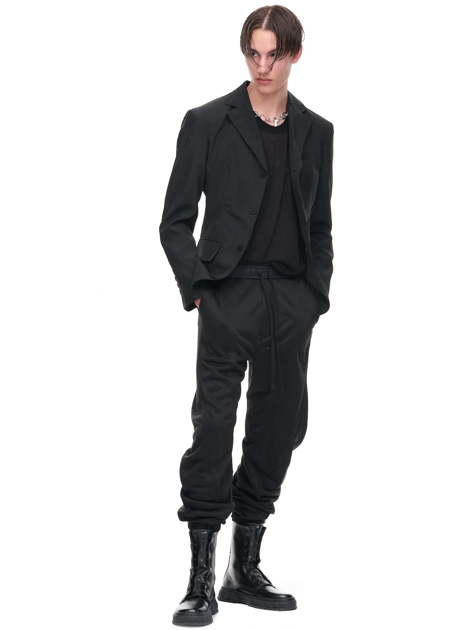 Track Sweat Pants (797PAM16-BLACK)